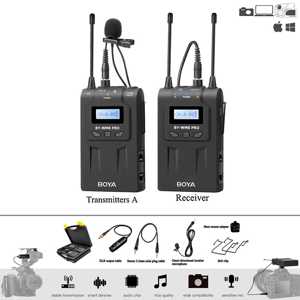 BOYA BY-WM8 PRO-K1 / UHF · imagen 1