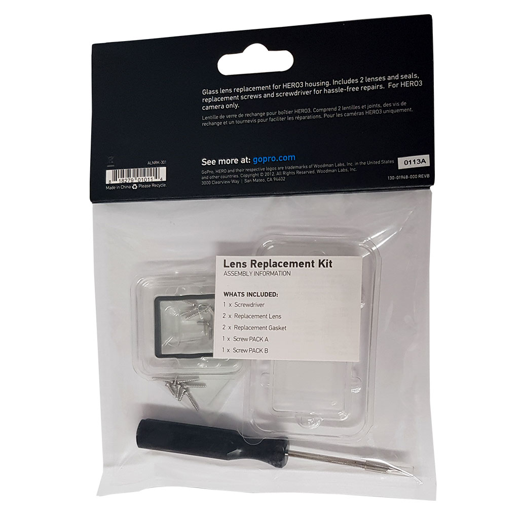 Replacement Kit - Lente De Repuesto para Carcasa de Buceo Gopro 3 y 4 · imagen 4