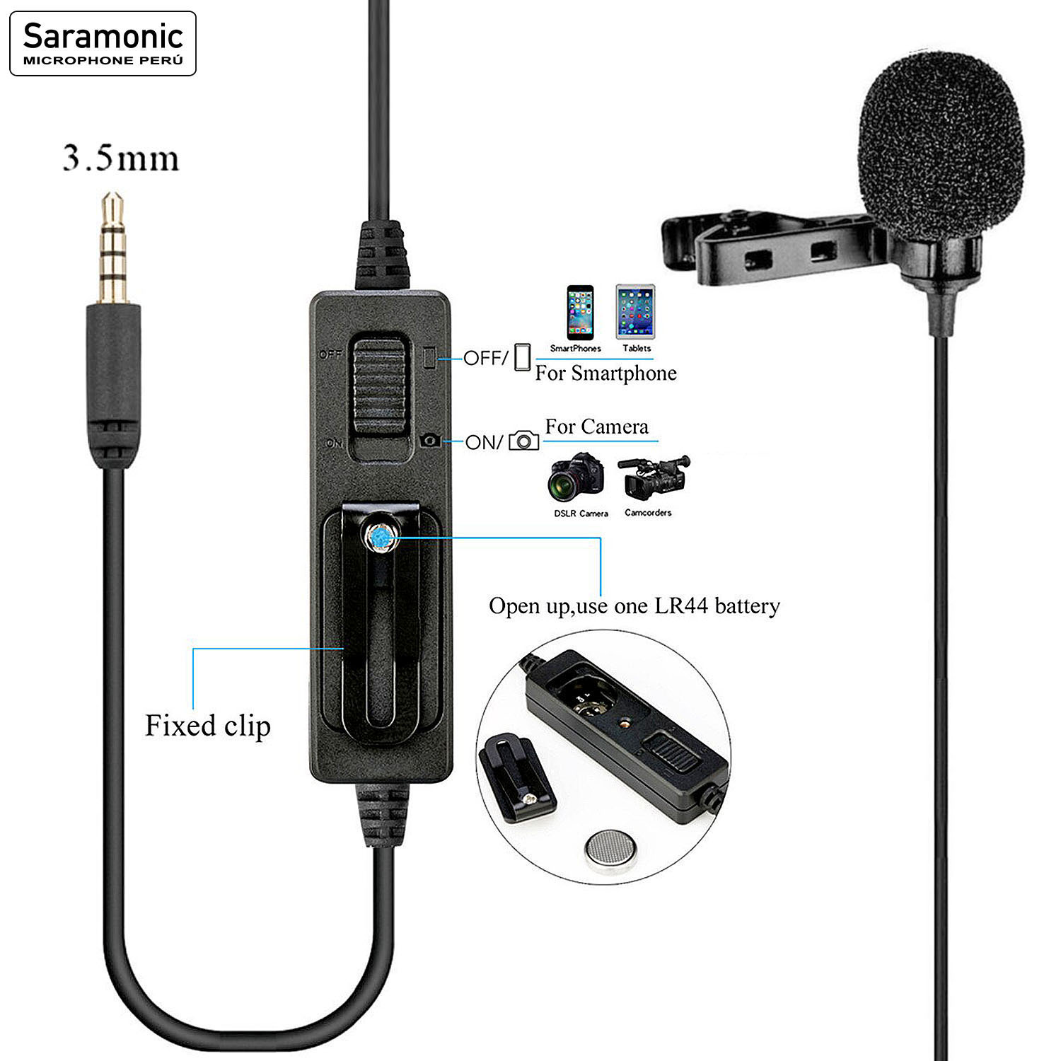 SARAMONIC LavMicro-S (Stereo) · imagen 1
