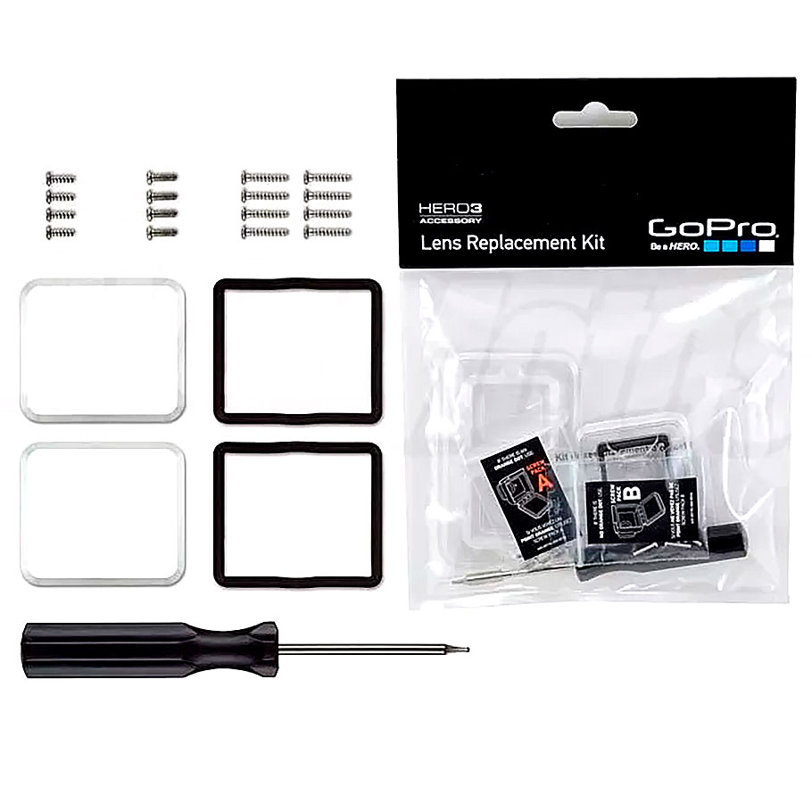 Replacement Kit - Lente De Repuesto para Carcasa de Buceo Gopro 3 y 4 · imagen 5
