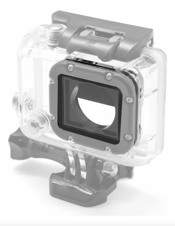 Replacement Kit - Lente De Repuesto para Carcasa de Buceo Gopro 3 y 4 · imagen 3