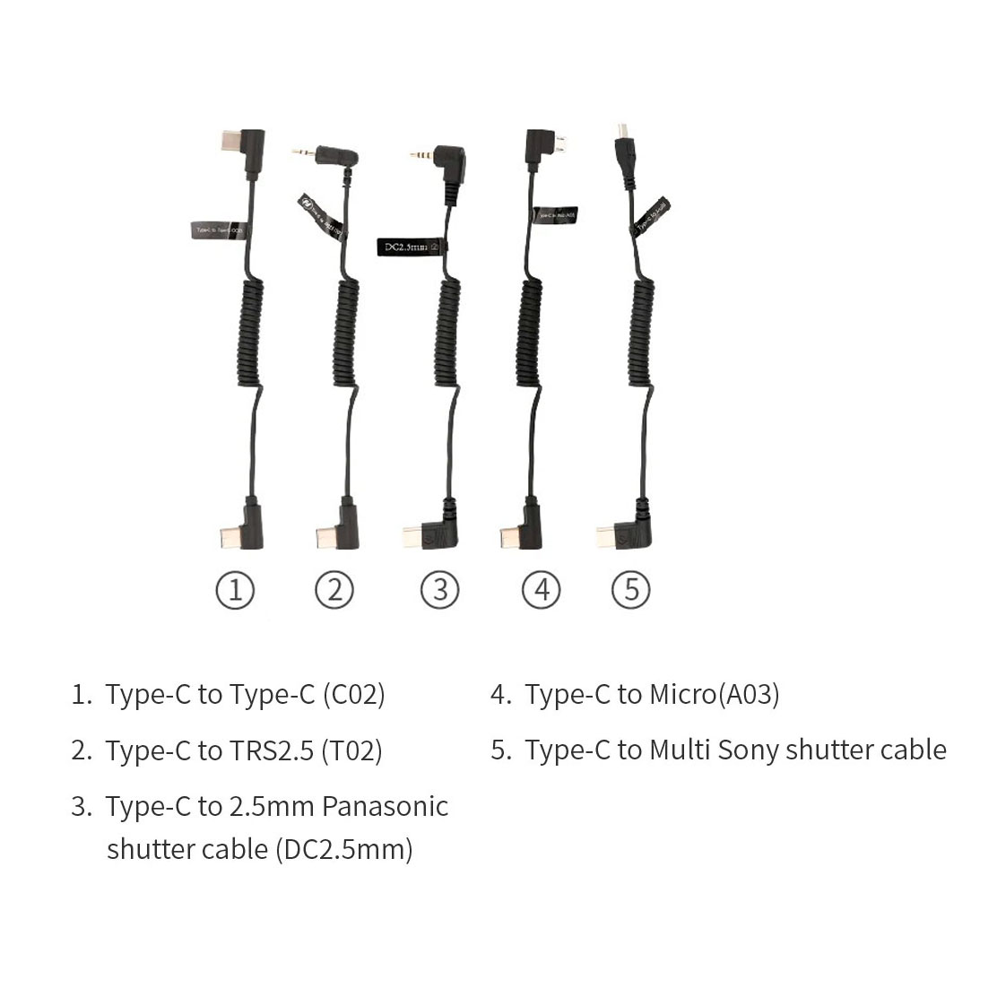 FEIYU Kit de Cables para SCORP y Cámaras · imagen 1