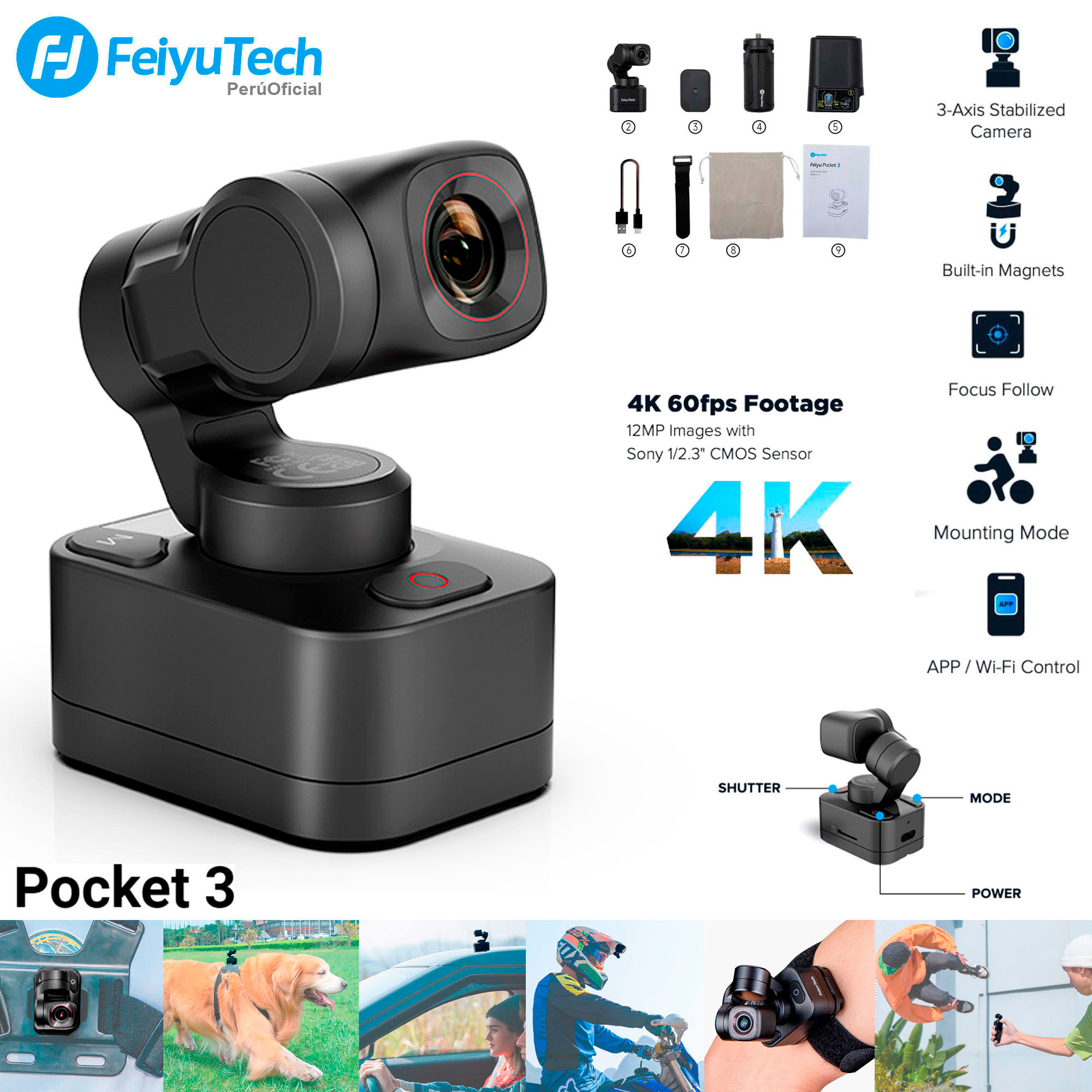 FEIYU POCKET 3 · imagen 1