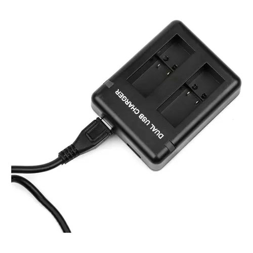 Cargador Dual Para Gopro 5/6/7/8/9/10 para 2 Baterías · imagen 3