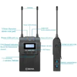 BOYA BY-WM8 PRO-K4 / UHF para 2 Personas - Imagen 2